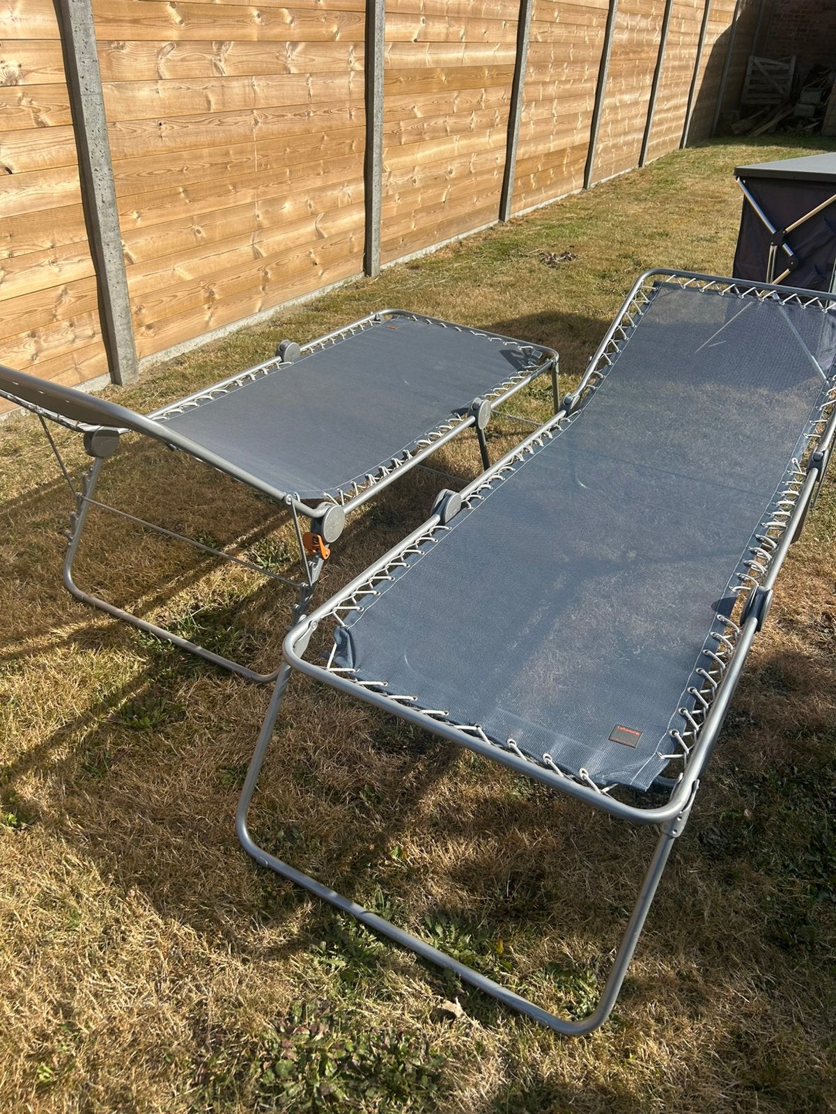 Lafuma luxe ligbedden, Jardin & Terrasse, Enlèvement, Comme neuf