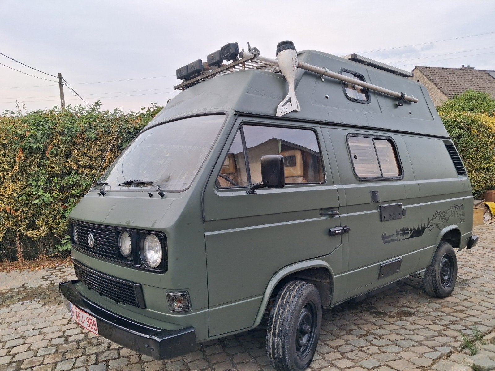 VW T3 Oldtimer,  camper 1.6TD 38000km, Autos, 4 portes, Système audio, Boîte manuelle, Diesel