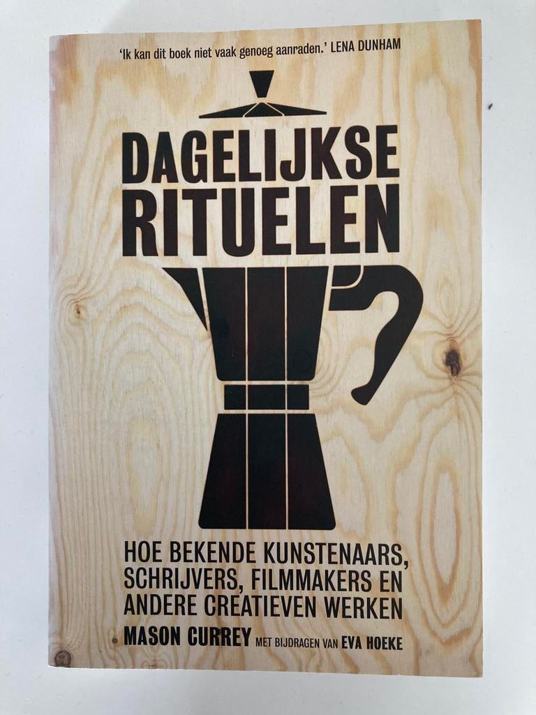 Dagelijkse rituelen kunstenaars murakami warhol einstein, Boeken, Ophalen of Verzenden, Nieuw