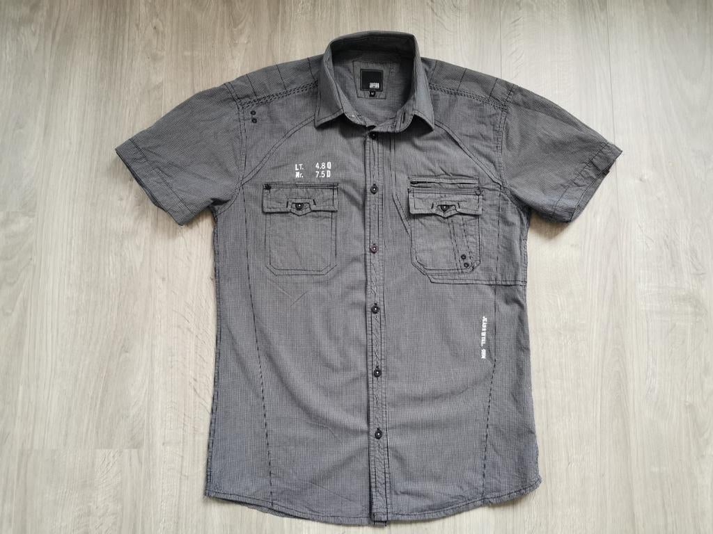 Hemd Jack & Jones - maat M, Vêtements | Hommes, Chemises, Tour de cou 39/40 (M), Gris, Enlèvement ou Envoi, Jack&Jones