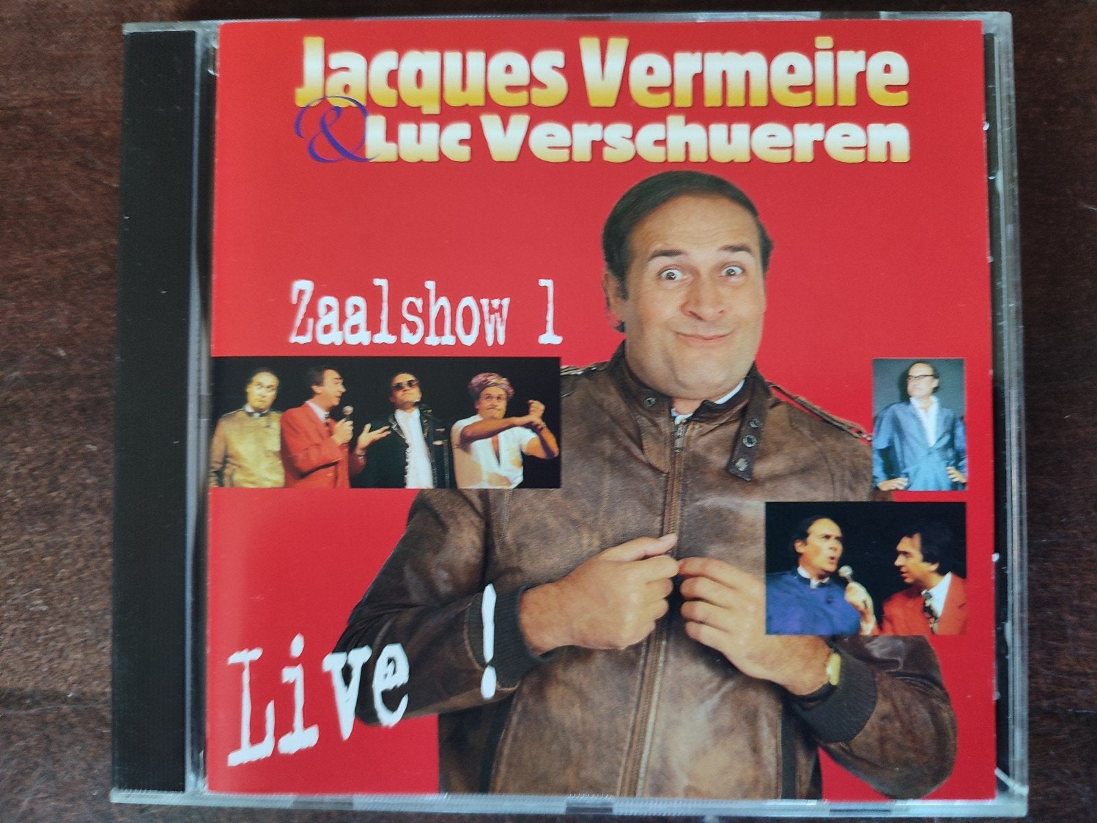CD : JACQUES VERMEIRE & LUC VERSCHUEREN - ZAALSHOW 1, Cd's en Dvd's, Cd's | Humor en Cabaret, Ophalen of Verzenden