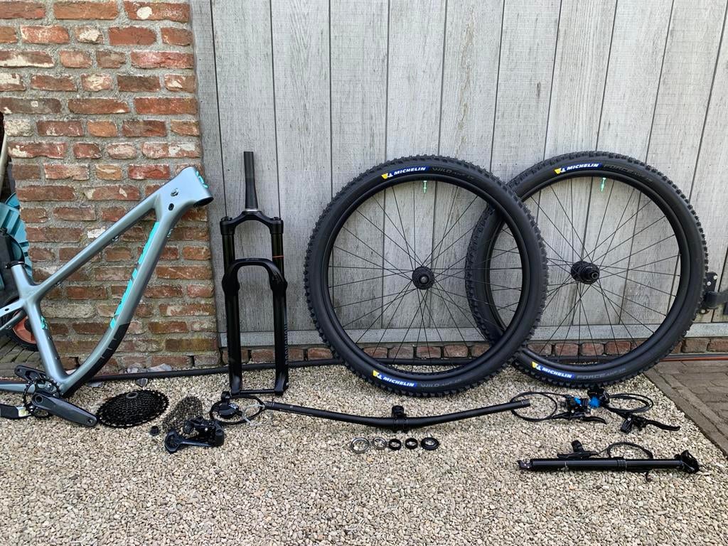 MTB onderdelen: Rockshox, Sram, Shimano, Bontrager, Fietsen en Brommers, Fietsonderdelen, Overige typen, Ophalen of Verzenden