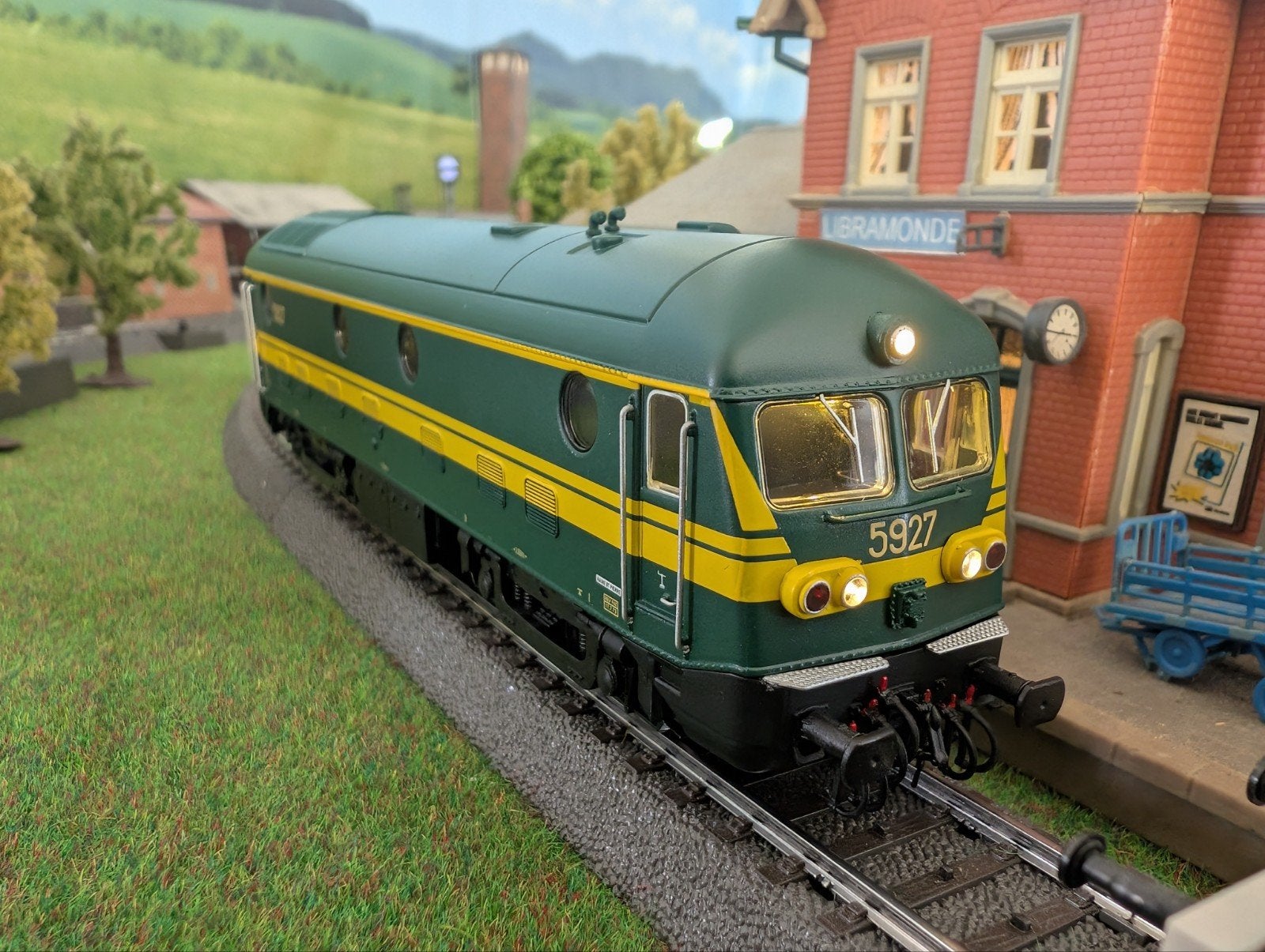 NMBS SNCB | VB-9310.05 | AC Digitaal Sound ESU | 3 Rail |, Hobby en Vrije tijd, Overige merken, Wisselstroom, Locomotief, Nieuw