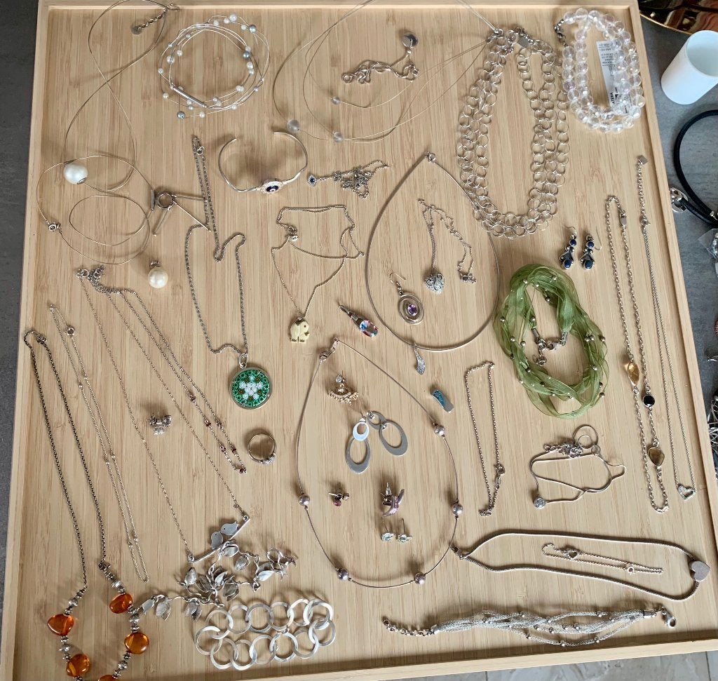 Zilver juwelen, Gebruikt, Verzenden, Met hanger, Zilver