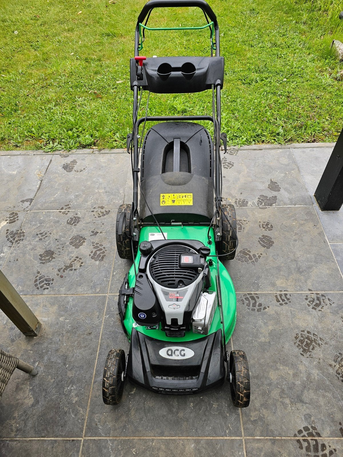Benzinegrasmaaier ACG Holten 53 cm elektronische start, Ophalen, Opvangzak