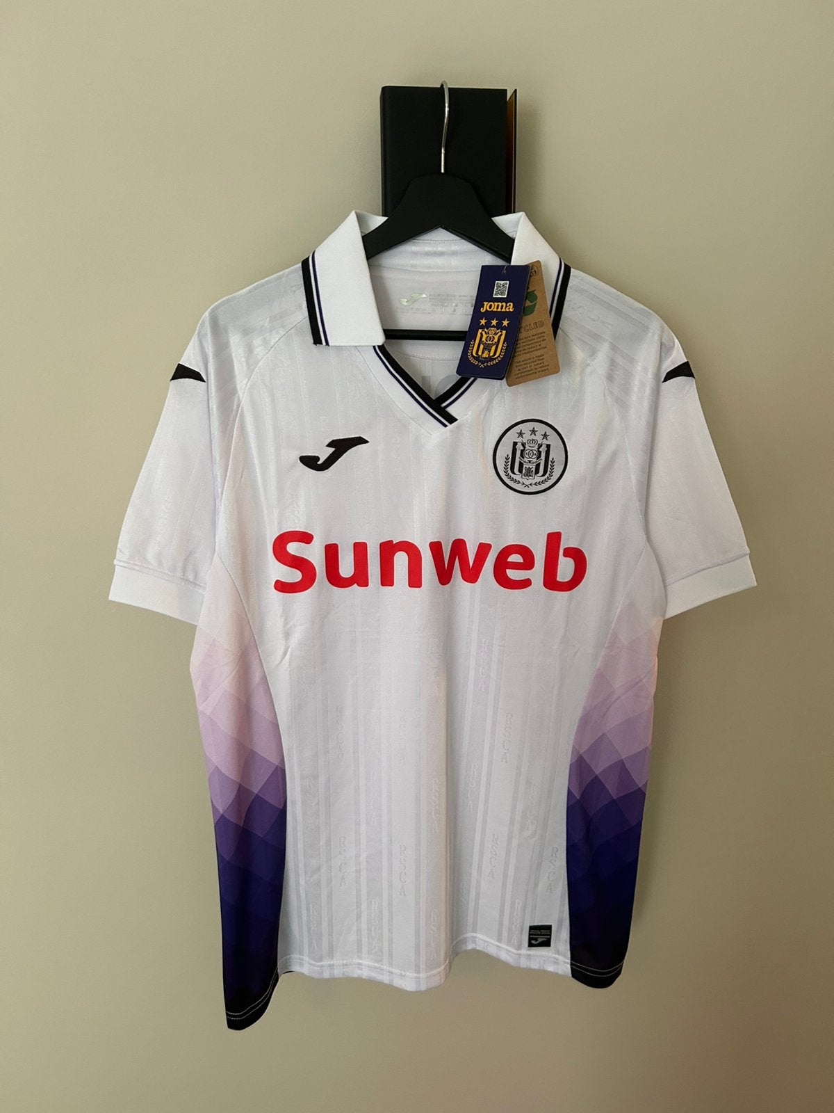 RSC Anderlecht Maillot Extérieur 2025/2026, Taille L, Enlèvement ou Envoi, Neuf, Maillot
