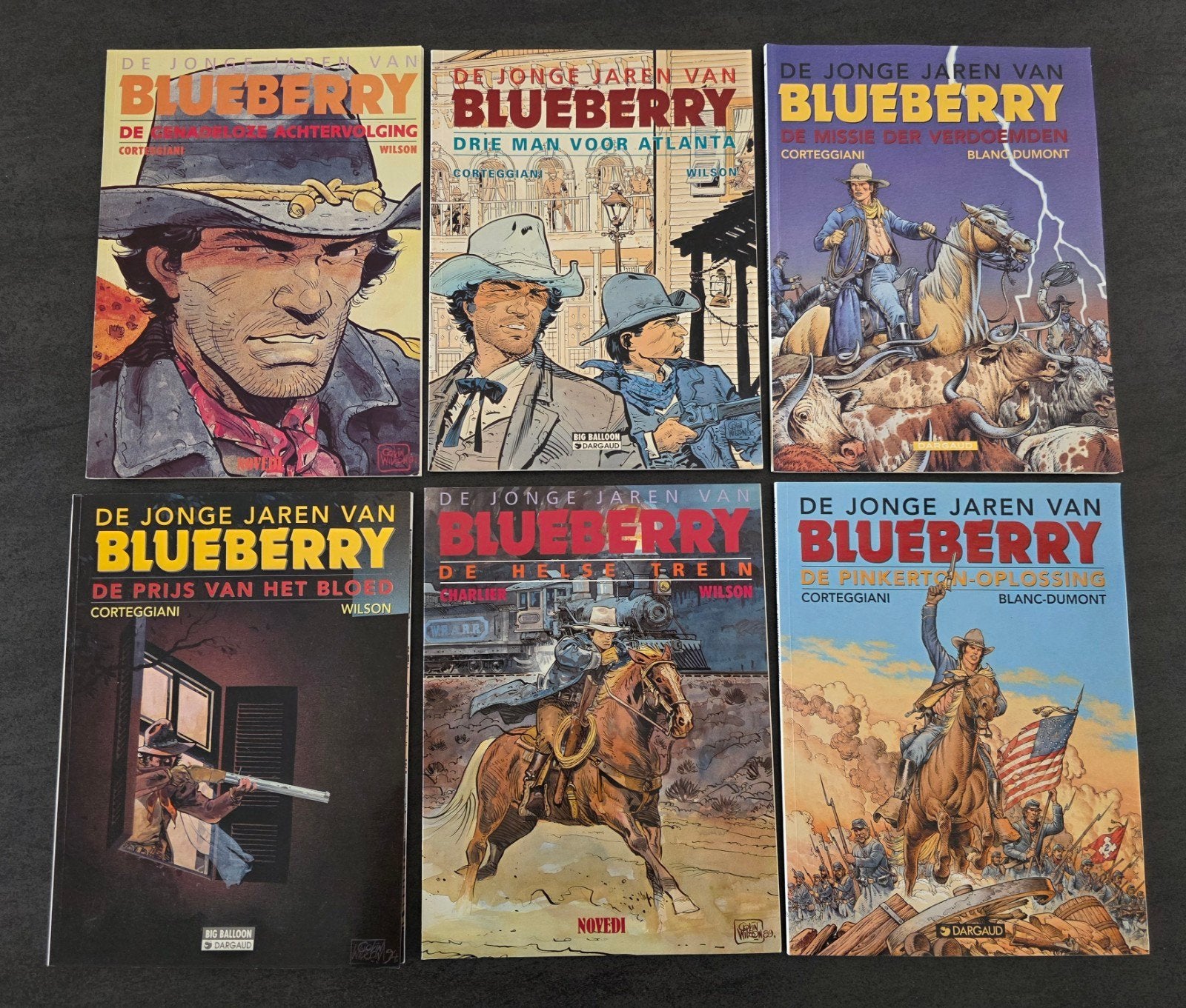 Strips: De Jonge jaren van Blueberry, Ophalen of Verzenden, Zo goed als nieuw