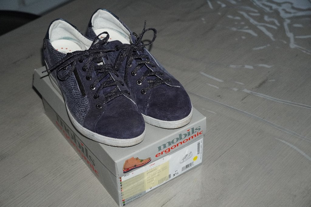 blauwe schoenen Mobils, Ophalen, Blauw, Overige typen, Mobils