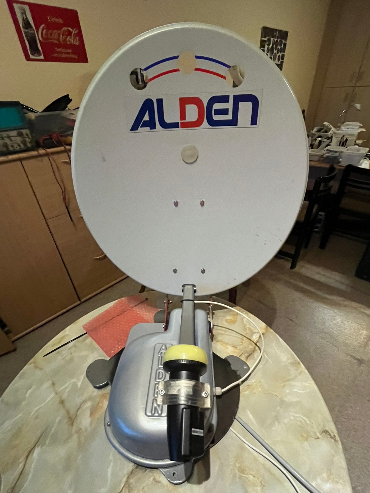 Automatische Schotelantenne ., Ophalen, Gebruikt