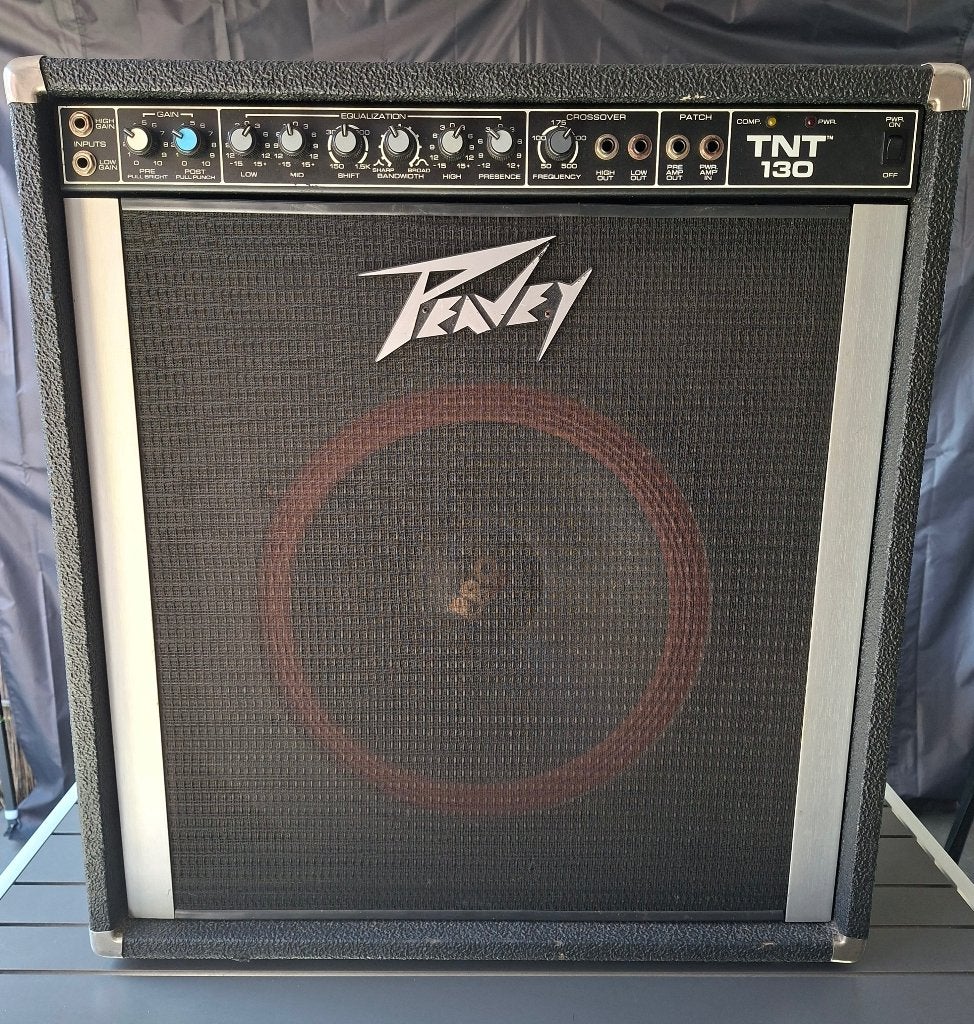 *** PEAVEY TNT 130 basversterker ***, Ophalen, Gebruikt, Basgitaar, 100 watt of meer