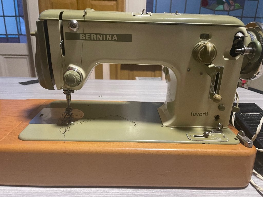Bernina favorit Naaimachine Zo Goed Als Nieuw, Enlèvement, Comme neuf, Machine à coudre, Bernina