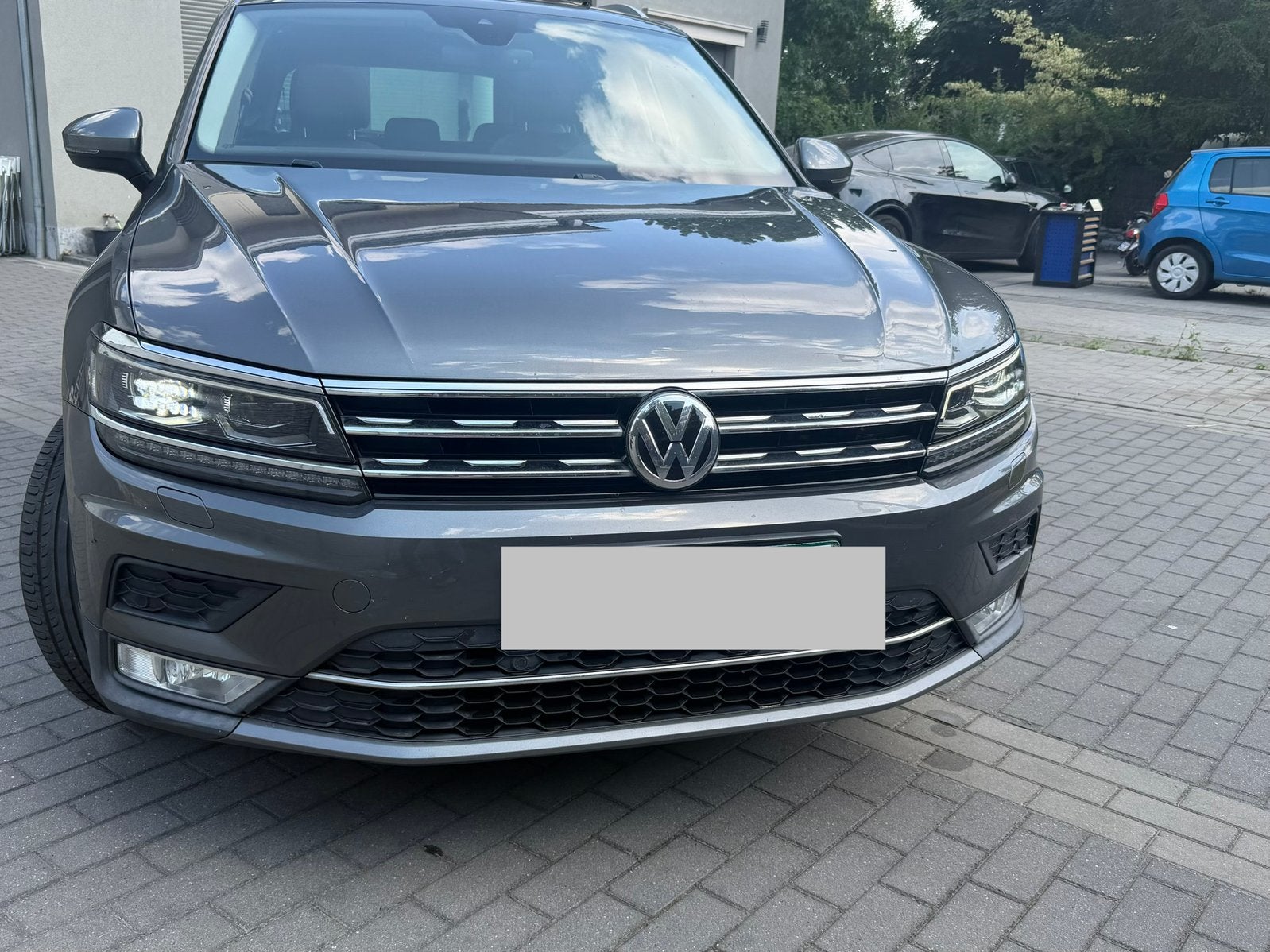 Vw tiguan 2.0 tdi  full option manuel, Autos, Argent ou Gris, Achat, 5 portes, Automatique
