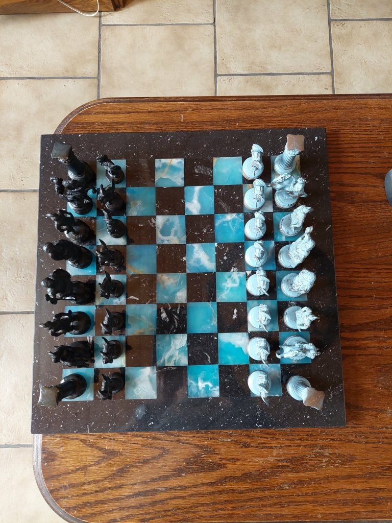 jeu d'echec, 1 ou 2 joueurs, Enlèvement, Comme neuf