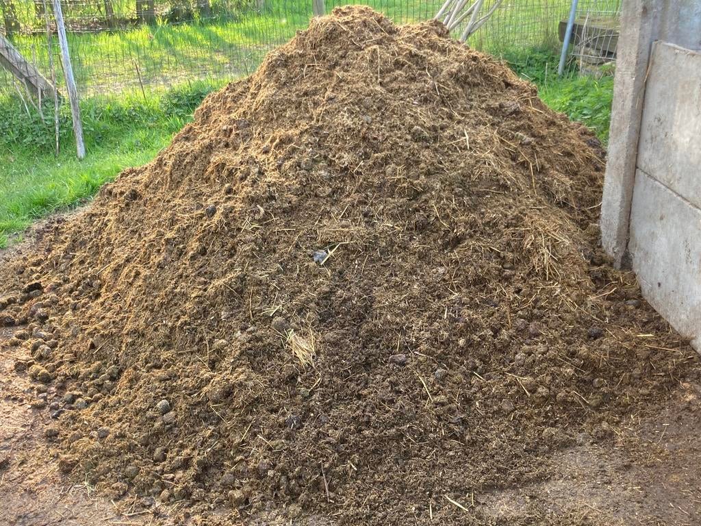 Gratis paarden mest, Tuin en Terras, Ophalen, Mest