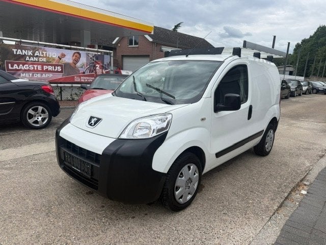 Peugeot Bipper Lichte Vracht! Airco Navi Trekhaak Schuifdeur, 4 deurs, Stof, 4 cilinders, Wit
