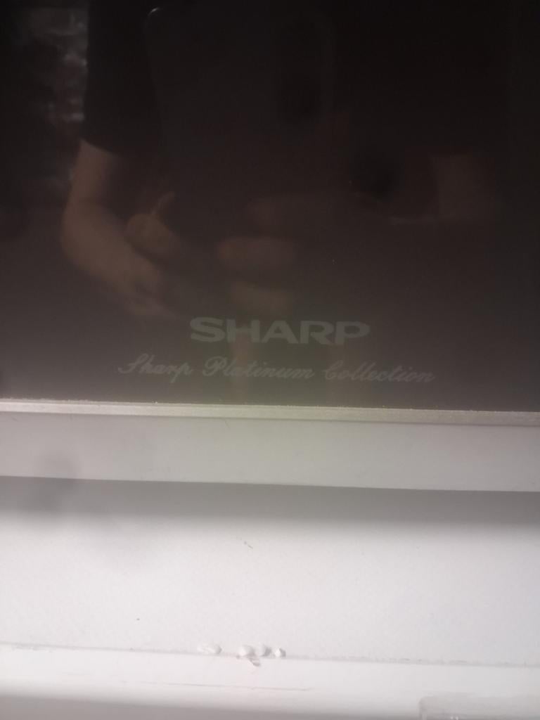 Sharp platinum collection combi en microgolfoven, Elektronische apparatuur, Microgolfovens, Ophalen, Crisp, Zo goed als nieuw
