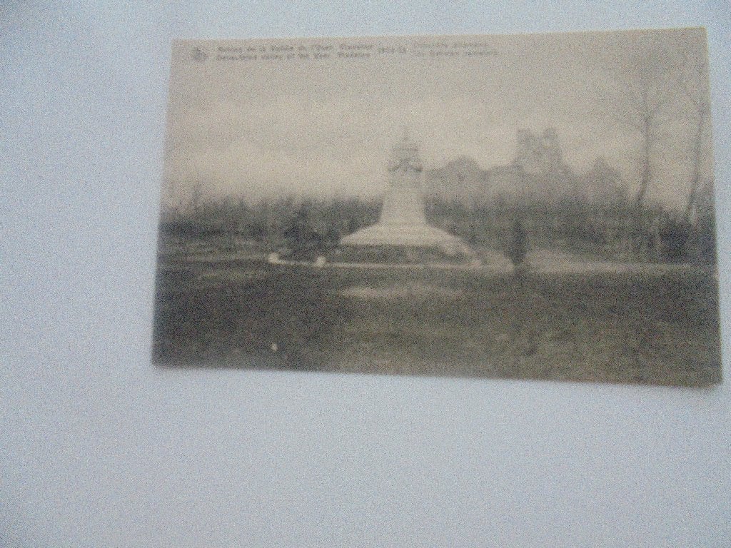 yser-vladsloo ruines 1914-18 -duits kerkhof, Collections, Envoi, Avant 1920, Non affranchie, Flandre Occidentale