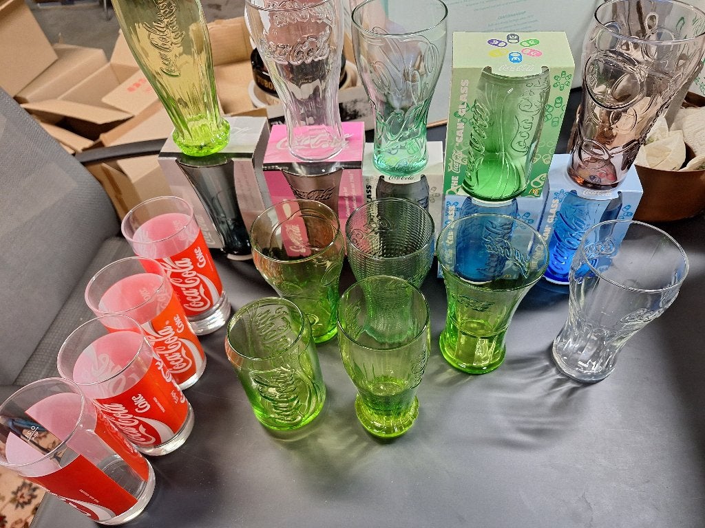 20 cola glazen, Verzamelen, Ophalen