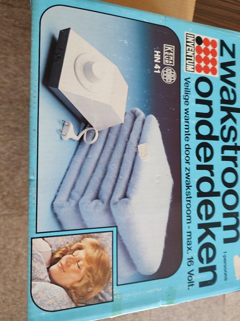 elektrische deken, Ophalen, Zo goed als nieuw