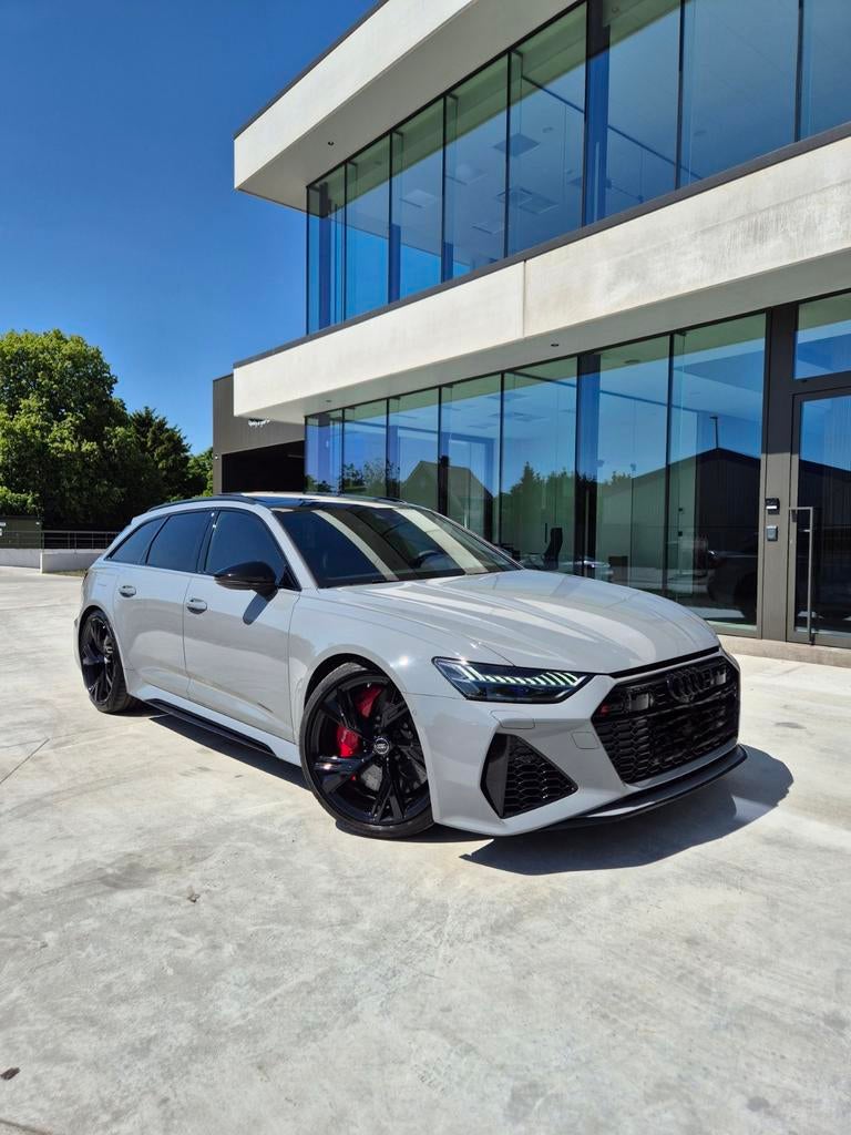 Audi RS 6 Avant C8 - 4.0 V8 - 600 pk - Matrix - B&O, Auto's, Audi, Automaat, V8, Leder, Bedrijf
