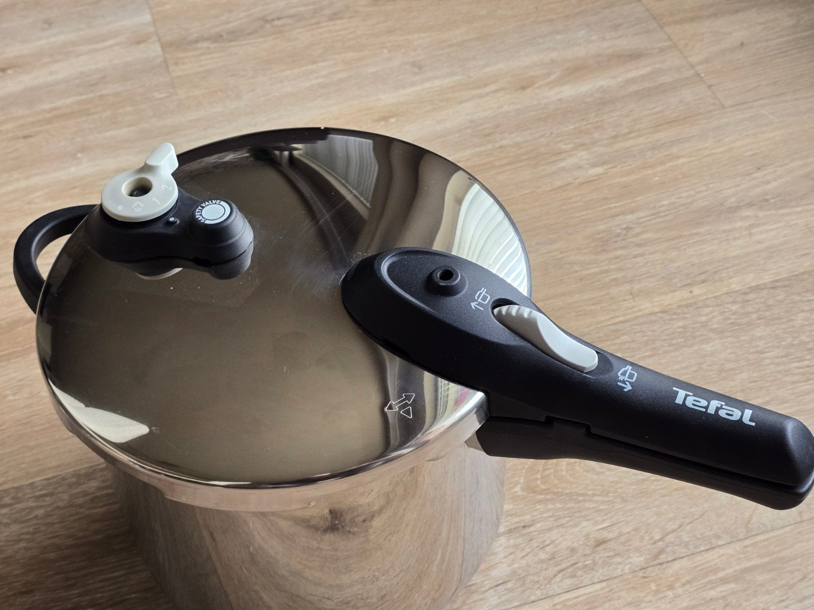 casserole a pression Tefal 7 L, Enlèvement ou Envoi, Inox, Casserole, Tefal