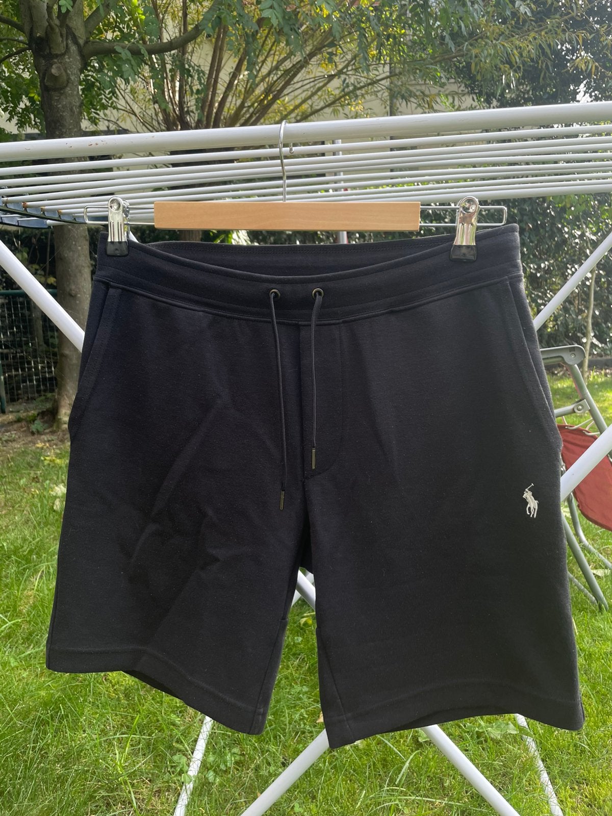 Polo Ralph Lauren Performance Zwarte Korte Broek XS, Ophalen of Verzenden, Zo goed als nieuw, Zwart