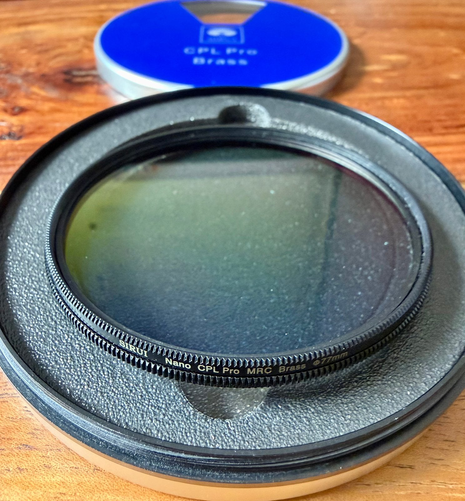 Filtre polarisant circulaire 77 mm, Ophalen, Zo goed als nieuw, Polarisatiefilter