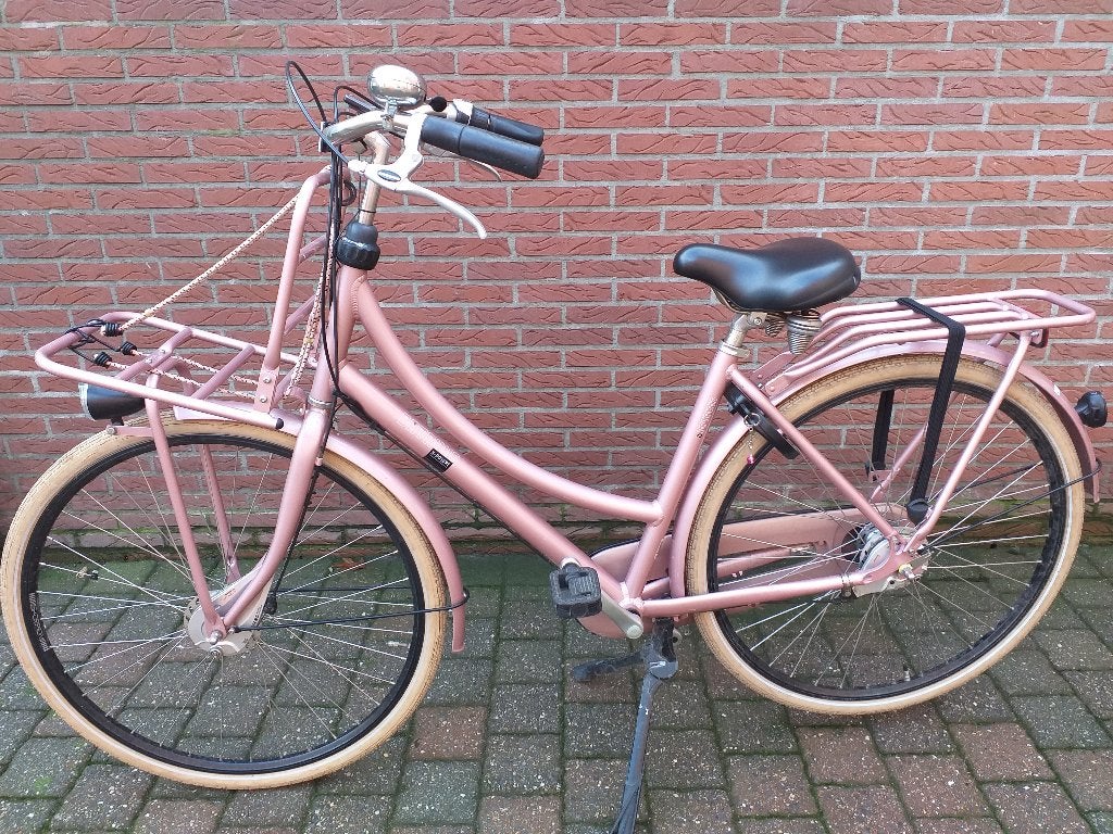 Damesfiets, Fietsen en Brommers, Fietsen | Dames | Damesfietsen, Ophalen, 47 tot 50 cm, Versnellingen, Batavus