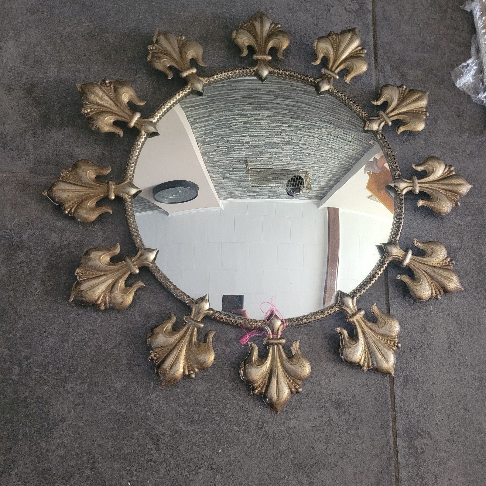 ancien miroir soleil, Antiquités & Art, Enlèvement ou Envoi