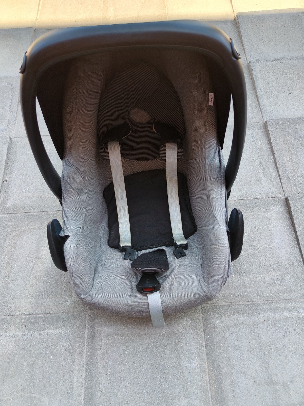 Maxi cosi pebble, Ophalen