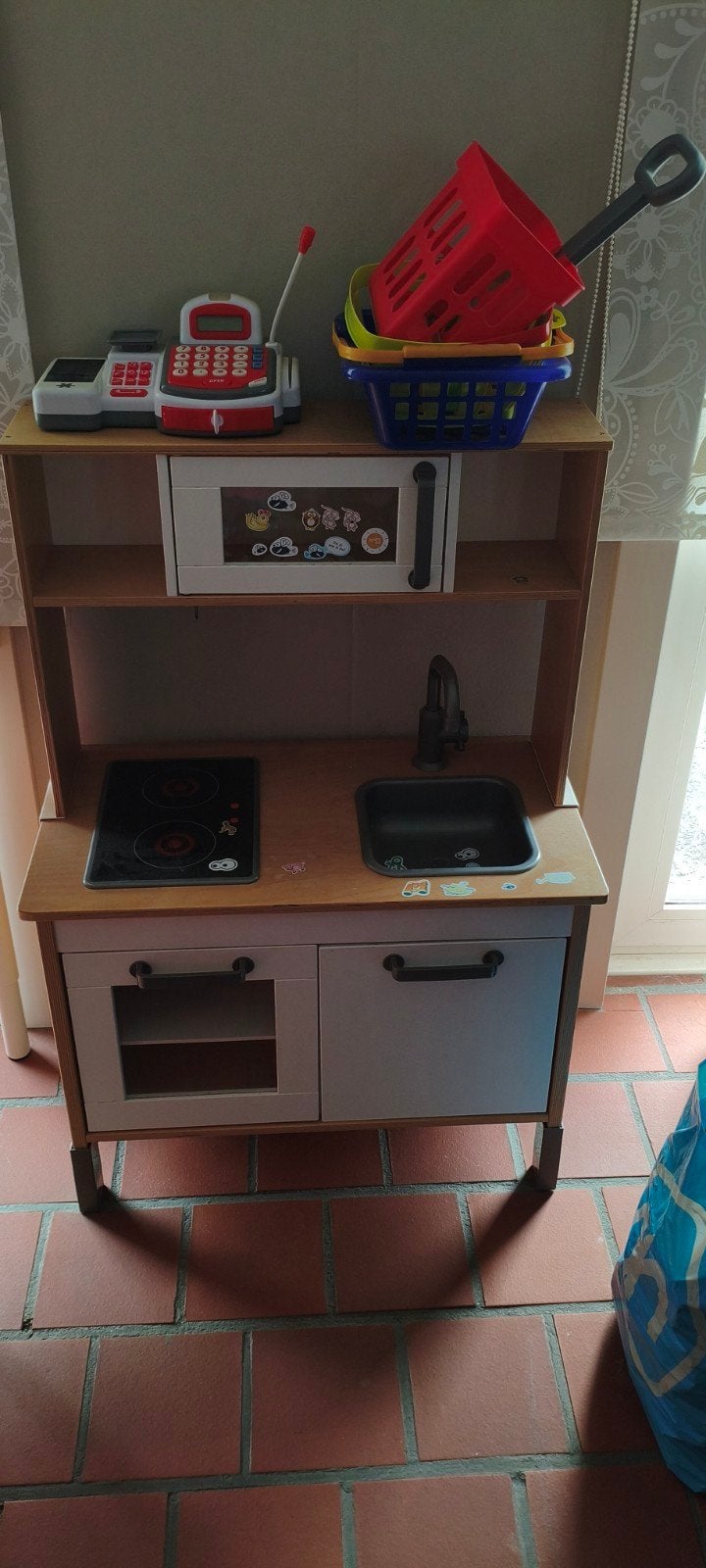Ikea keuken met toebehoren, Ophalen, Gebruikt, Hout