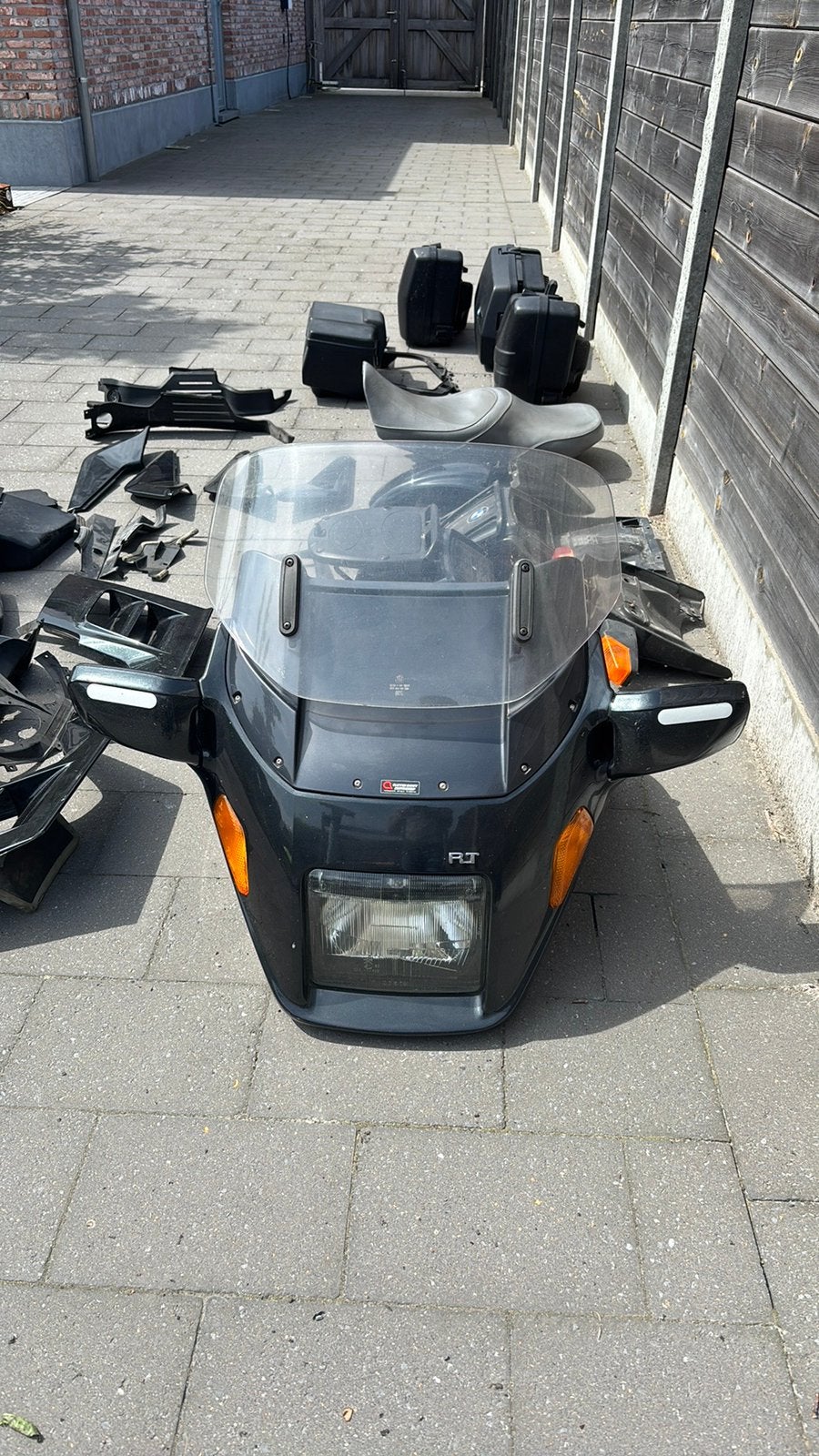 Onderdelen BMW k75, Enlèvement