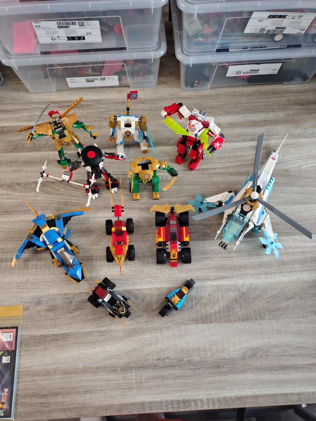 Lot Lego Ninjago, Enlèvement ou Envoi, Lego, Utilisé, Briques en vrac