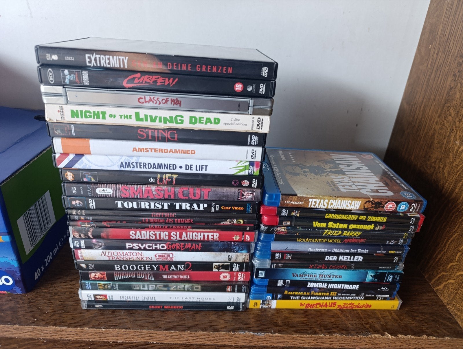 Lot horror dvd/blu-ray import en benelux, Ophalen of Verzenden