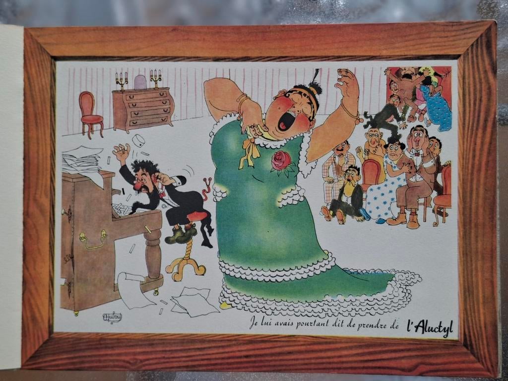 ALBERT DUBOUT Beytout & Foulon humoristisch notitieboek, Ophalen of Verzenden