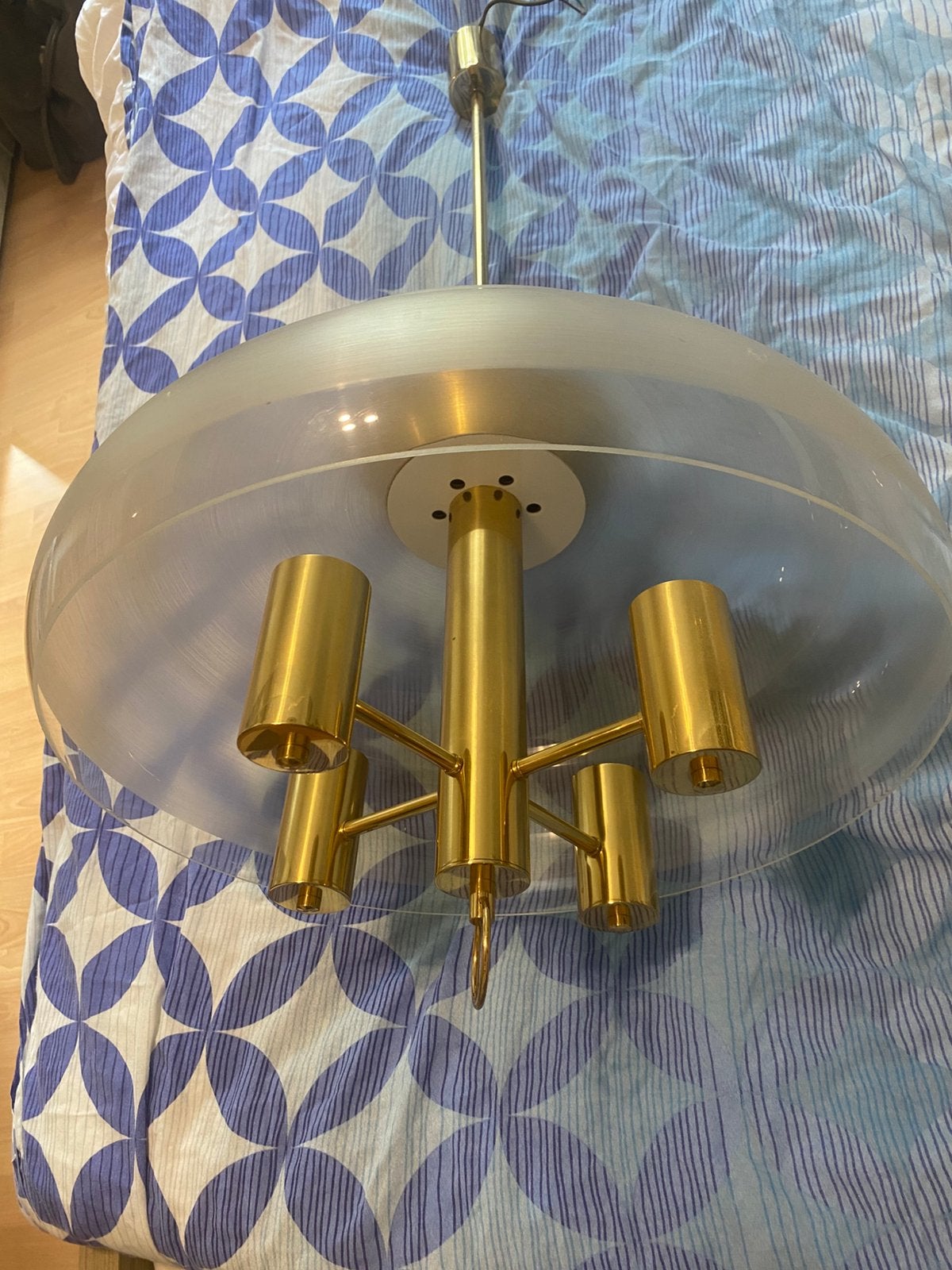 Lampe suspendue Vintage Boulanger, Enlèvement ou Envoi, Comme neuf