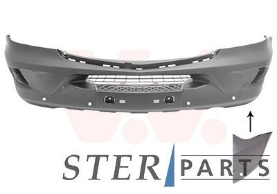 Voorbumper Mercedes Sprinter W906 Face lift A 9068801801, -, Voor, Ophalen of Verzenden, Bumper