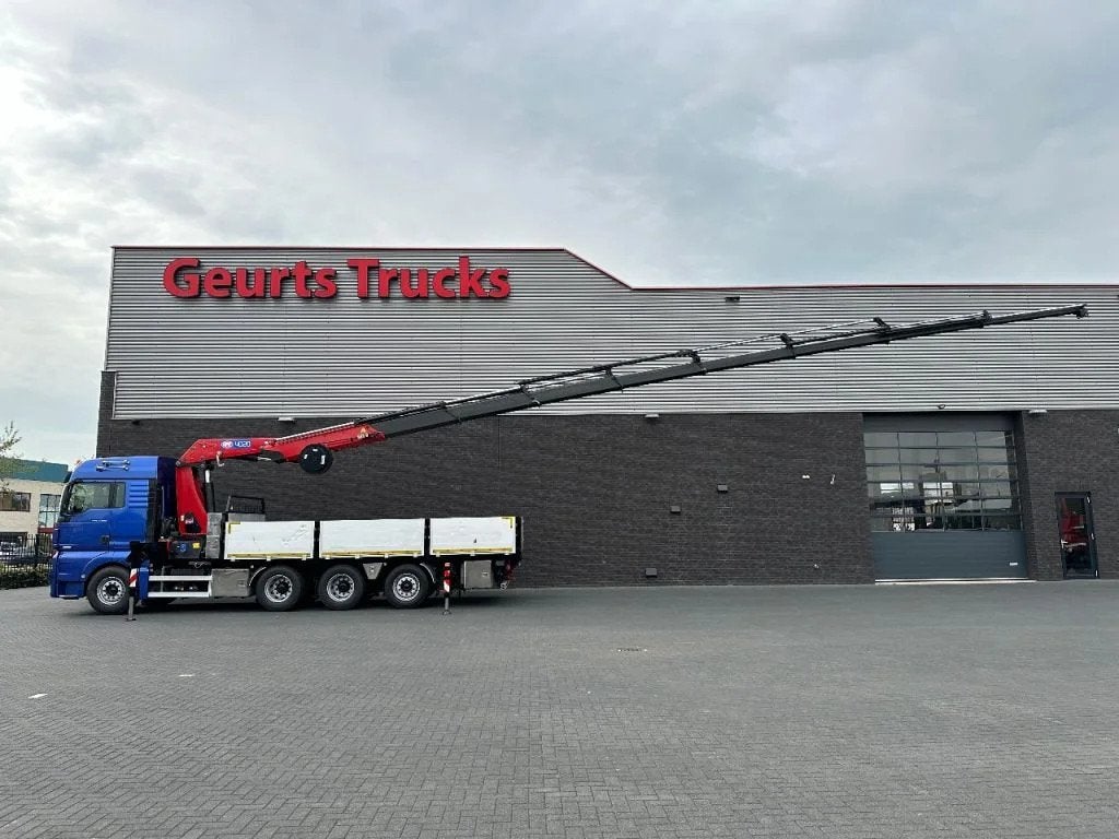 MAN TGX 33.560 8X4 TRIDEM + HMF 4020-K8 KRAAN/KRAN/CRANE/GRU, Autos, Achat, Euro 6, MAN, Diesel