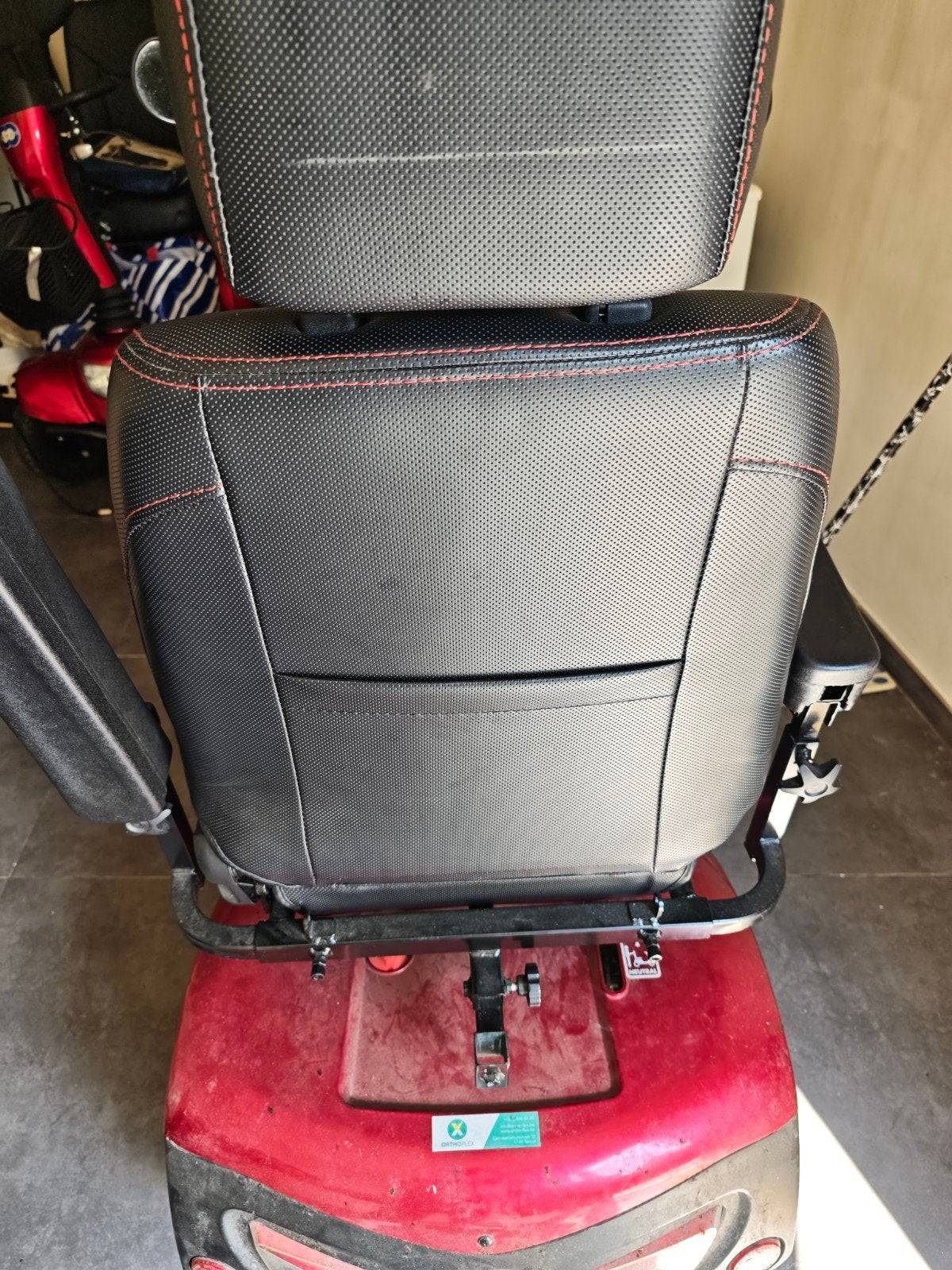 Invalide scooter, Ophalen