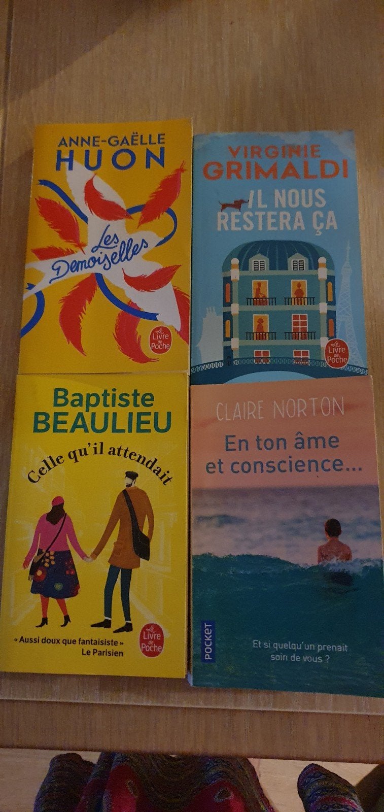 Lot de 4 livres, Ophalen