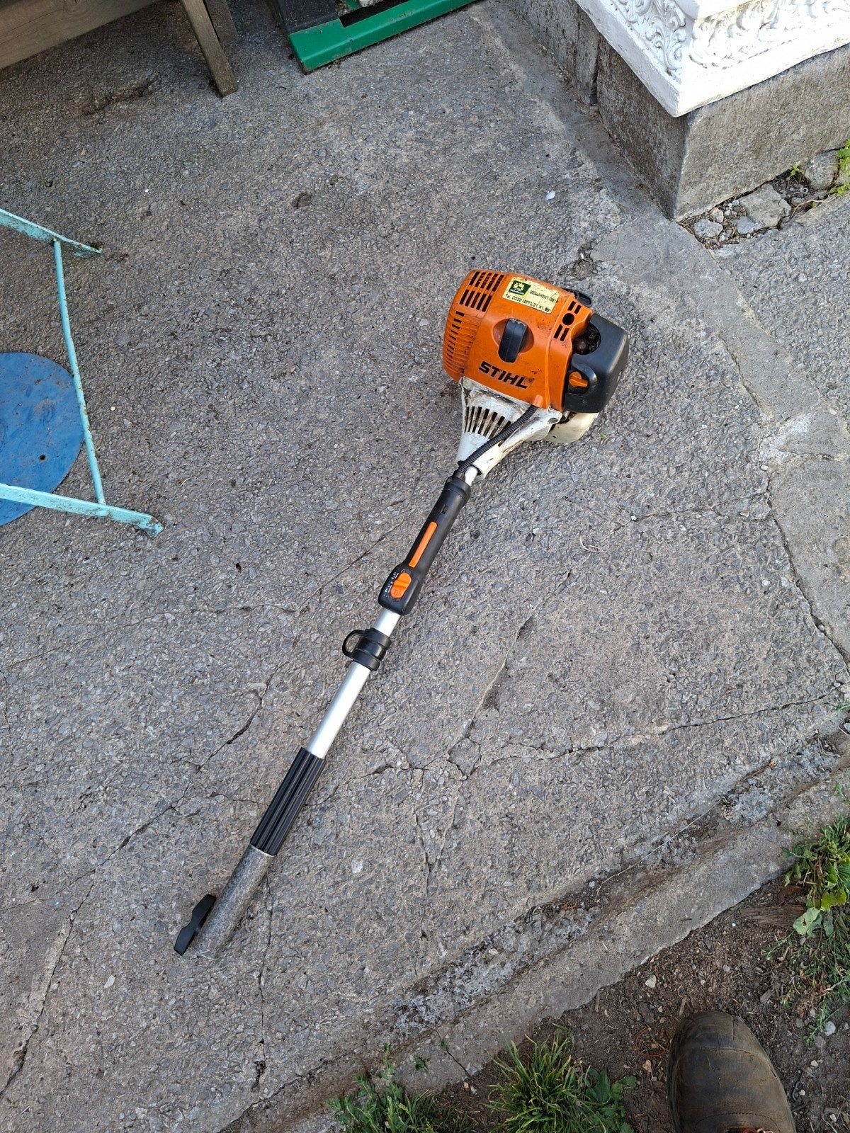 moteur combi stihl, Enlèvement