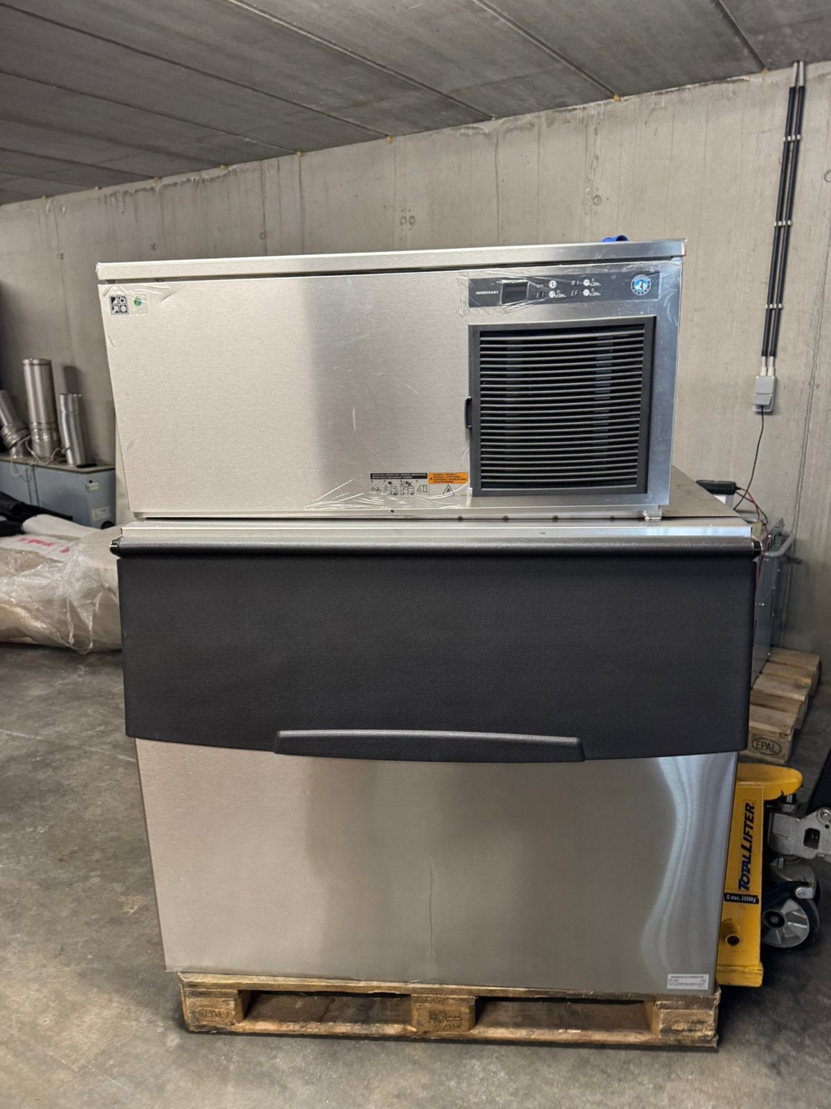 Machine à glaçons Hoshizaki 240 kg sur B-340 Hoshizaki, Enlèvement, Refroidissement et Congélation