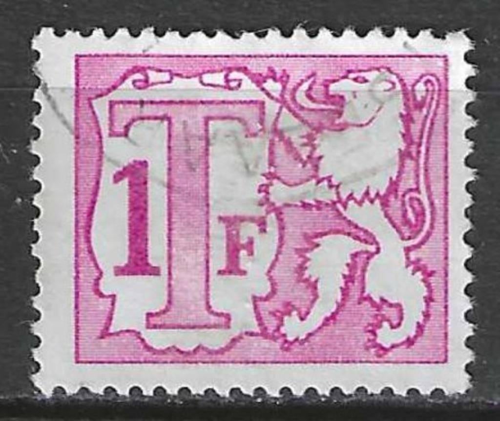 Belgie 1966G - OBP 66TX - Takszegel 1 F. (ST), Verzenden, Gestempeld, Gestempeld