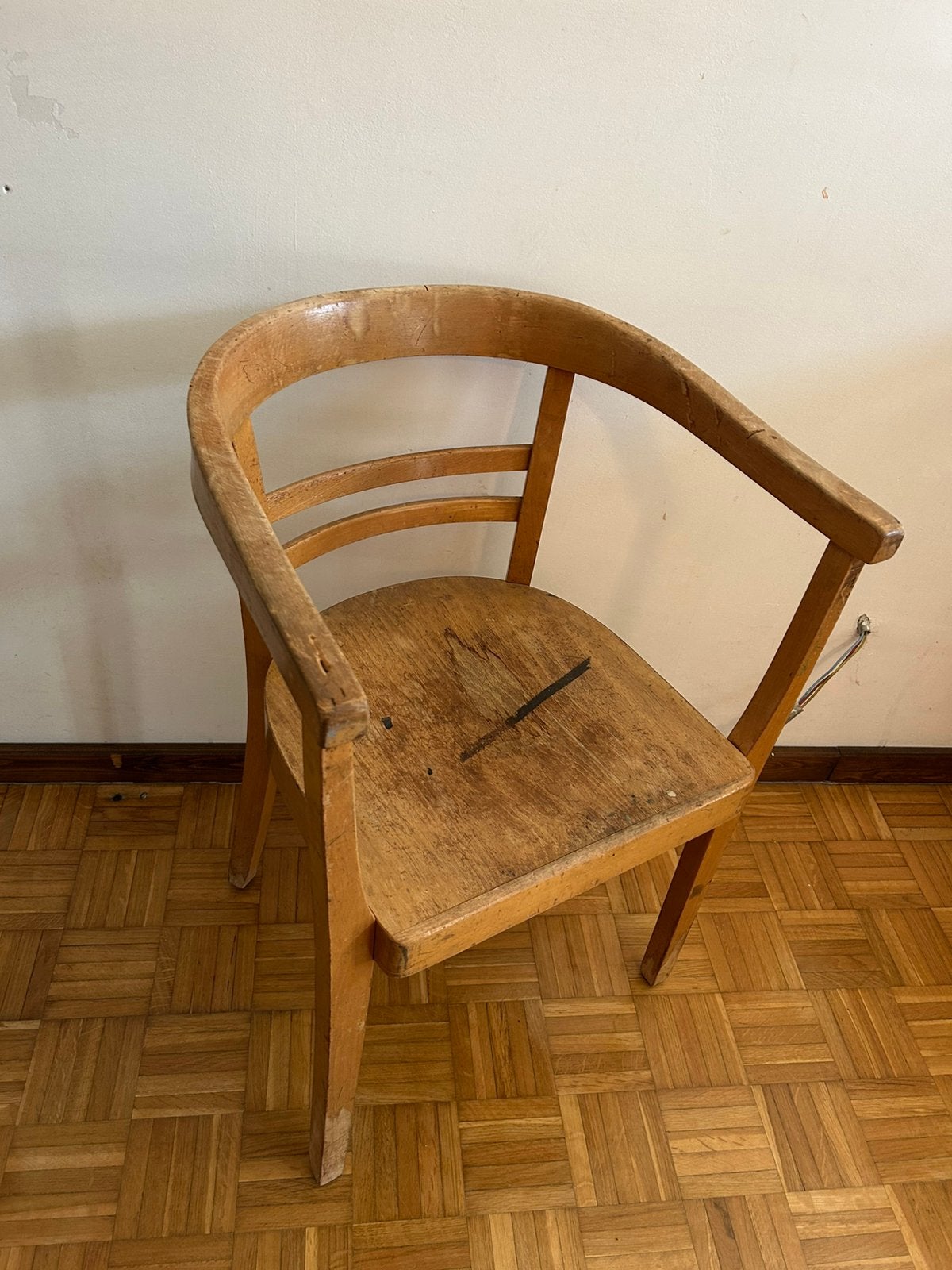 Vintage stoel, Ophalen