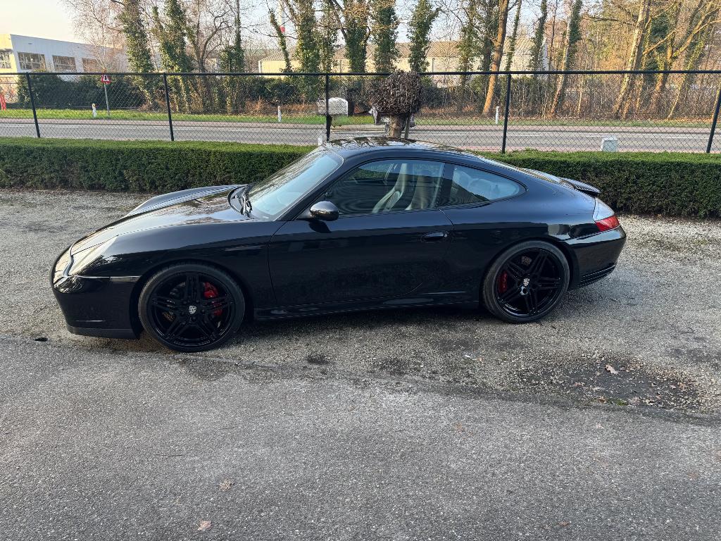 Porsche 996 4S, Automaat, 4 zetels, Zwart, 3596 cc