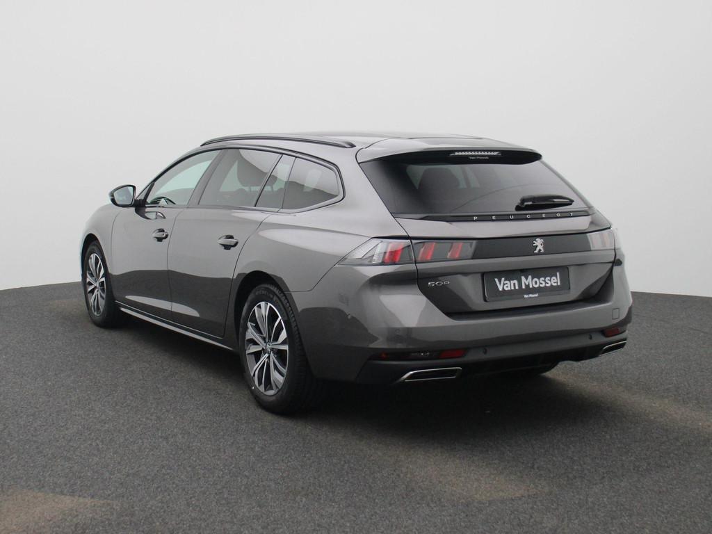 Peugeot 508 SW 1.5 BlueHDi 130 S&S EAT8 Allure Pack, Auto's, Peugeot, Stof, Gebruikt, https://public.car-pass.be/vhr/bb17a46a-a064-40ce-a45a-61344a36cb8e