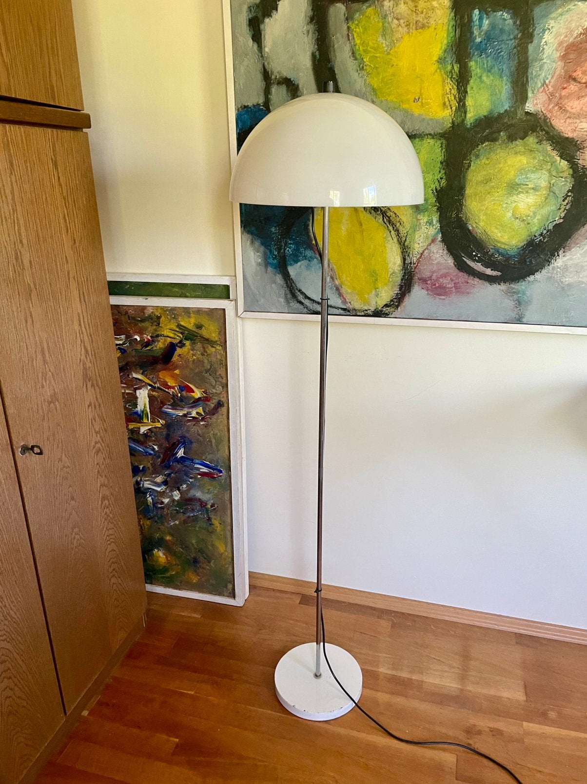Vintage vloerlamp jaren ’70 Fagen Hulst / Nederlands design, Huis en Inrichting, Ophalen, Zo goed als nieuw