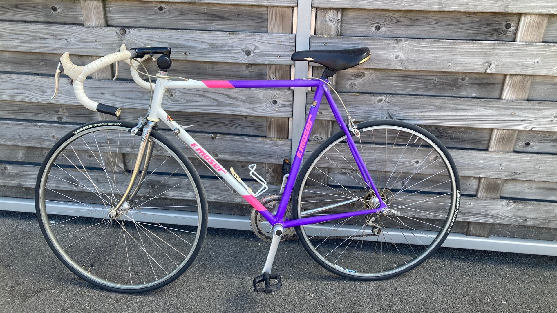 Vintage koersfiets f.moser, Enlèvement
