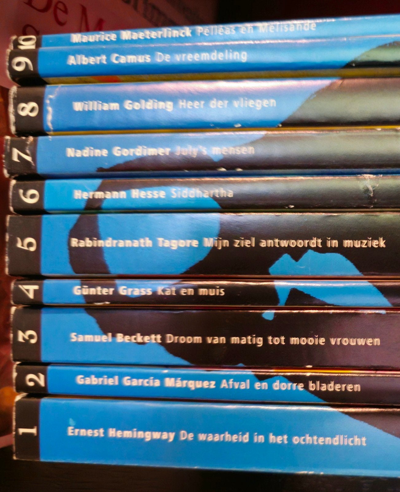 De Morgen Bibliotheek – Nobelprijs Literatuur – compleet, Enlèvement, Utilisé