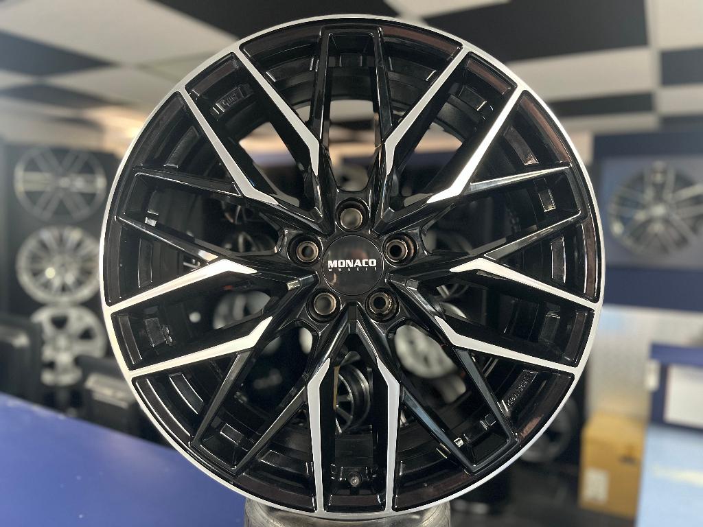 NIEUWE demo set 20 inch 5x112 sportvelgen VW Audi Skoda Seat, Neuf, 245 mm, Enlèvement ou Envoi, Véhicule de tourisme